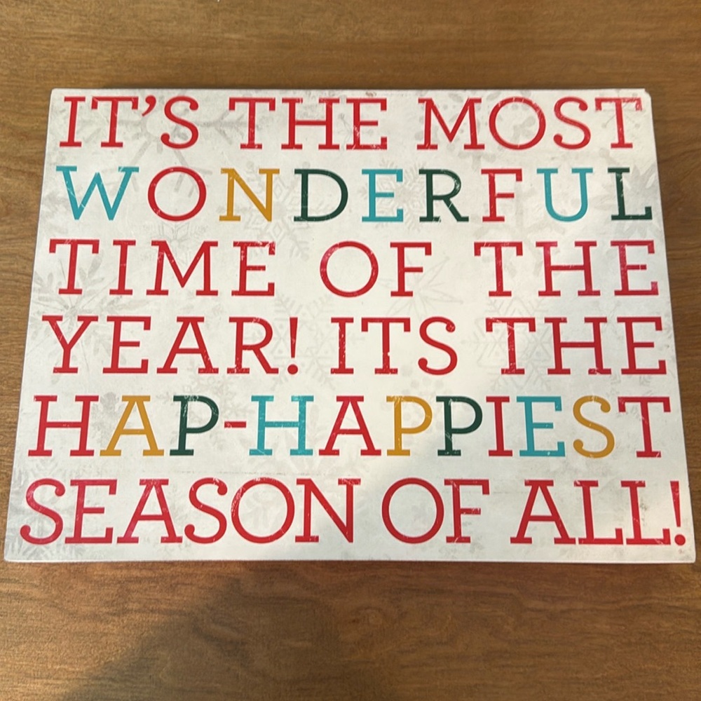 Christmas Sign